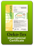 Oeko-Tex International Certificate
